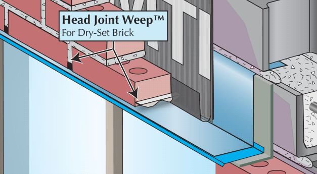 MTI Head Joint Weep (400 Pieces/Box)