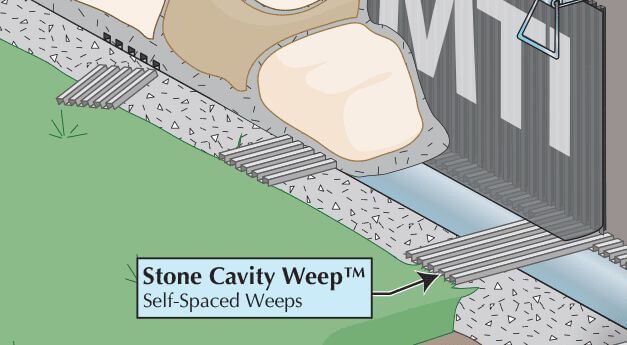 MTI Stone Cavity Weep