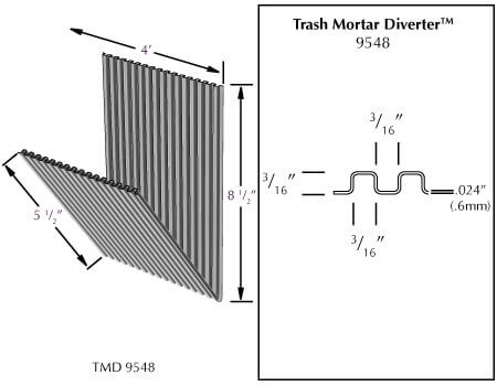 MTI Trash Mortar Diverter