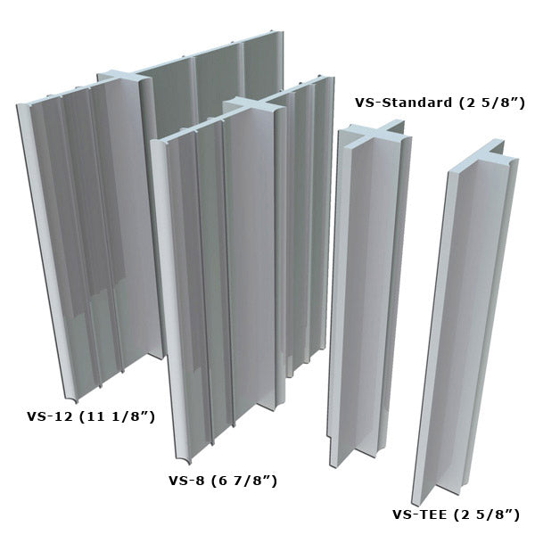 Hohmann & Barnard VS Series - PVC Control Joint 48" Length